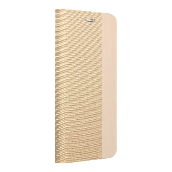 Husă tip carte SENSITIVE pentru XIAOMI Redmi 12 4G / 12 5G auriu
