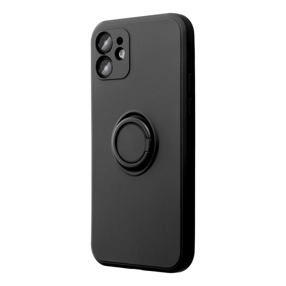 Husă SILICONE RING pentru XIAOMI Redmi 12 4G negru