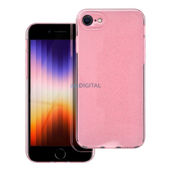 CAZĂ CLARĂ 2mm BLINK pentru IPHONE 7 / 8 / SE 2020/ SE 2022 roz