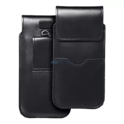  HUSĂ! - ROYAL - Buzunar universal din piele / negru - Mărimea XL - IPHONE 11 / 12 / 13 / SAMSUNG S7 EDGE