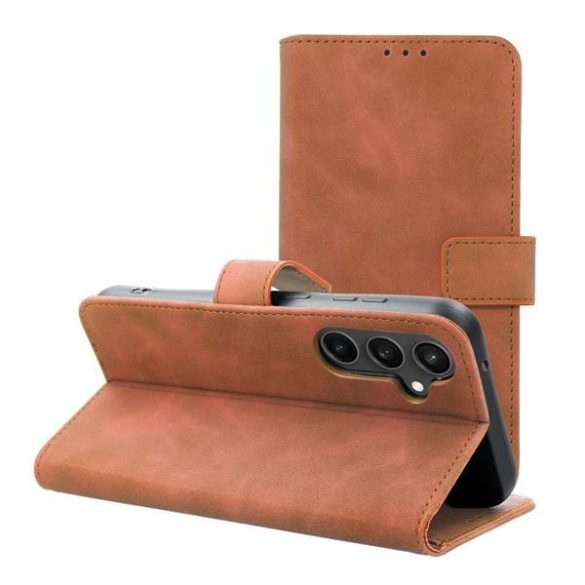 Husă Book TENDER pentru SAMSUNG Galaxy S23 FE maro