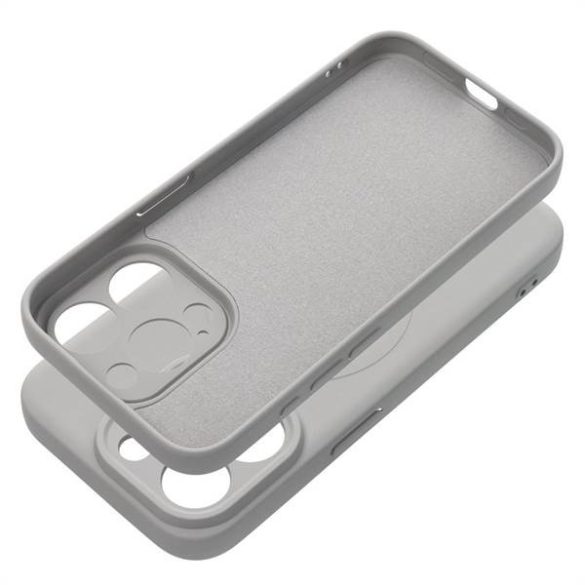 Silicon Mag Husă husă compatibil cu MagSafe pentru IPHONE 15 PRO titan gri