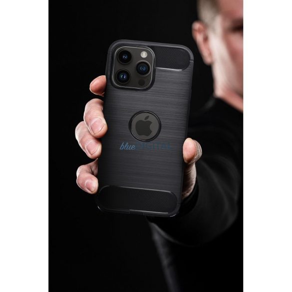 Husă CARBON pentru MOTOROLA G84 negru