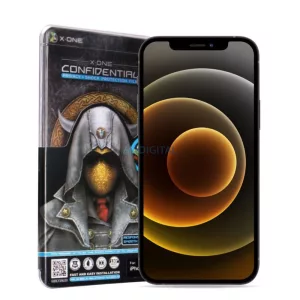 X-ONE Full Cover Extra Strong Privacy - pentru iPhone 15 (clei complet) sticla securizata 9H