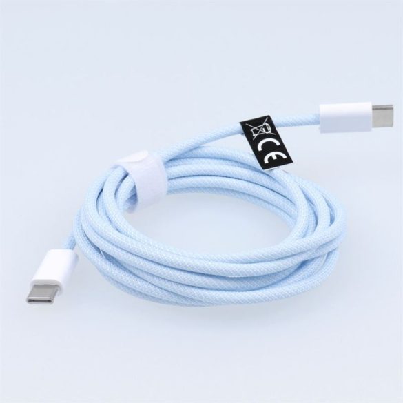 Cablu Tip C la Tip C Livrare Putere PD 60W 3A C263 albastru 2 m