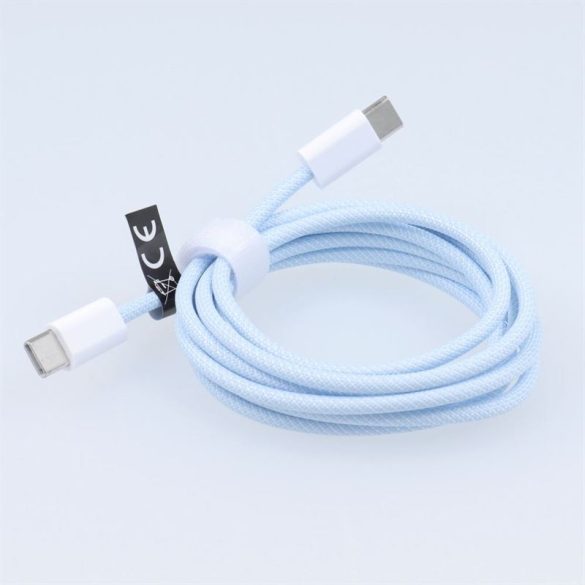 Cablu tip C la tip C cu livrare PD 60W 3A C263 albastru 1,5 m