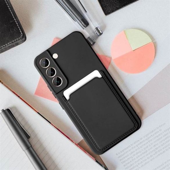 Husa CARD pentru SAMSUNG S24 neagra