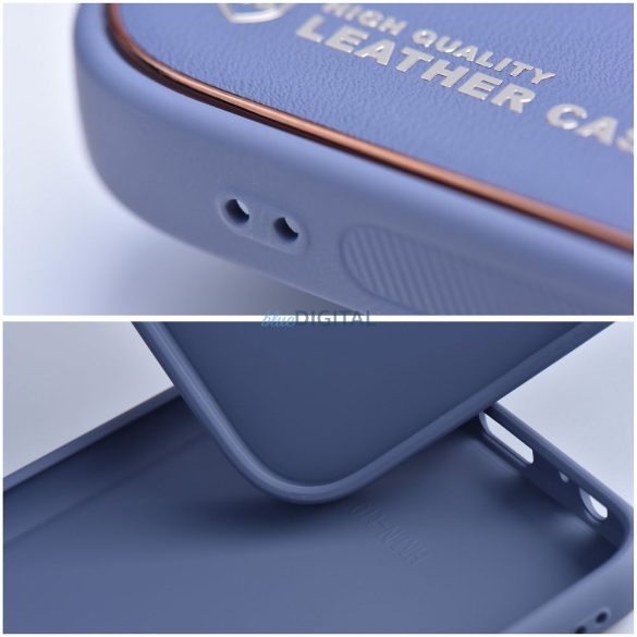 Husa din PIELE pentru SAMSUNG Galaxy S24 PLUS albastra