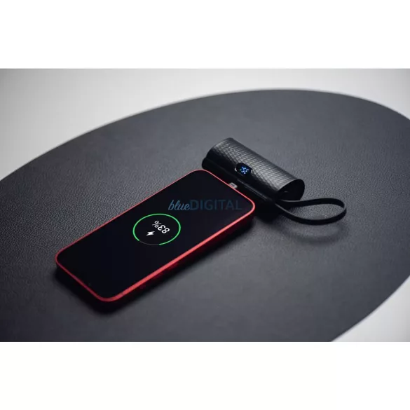 FORCELL Powerbank F-Energy Priza de alimentare F5K3 5 000mAh pentru Lightning 8-PIN PD 20W negru