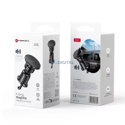   Suport auto FORCELL F-Grip MagElite pentru telefon la aerisire magnetic negru