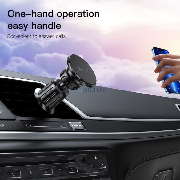 Suport auto FORCELL F-Grip MagElite pentru telefon la aerisire magnetic negru