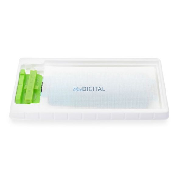 Bestsuit Sticlă hibridă flexibilă 5D pentru Samsung Galaxy S24 negru (îndoire la cald) - scanner de amprente digitale funcțional