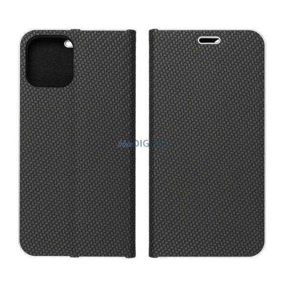 LUNA Book Carbon pentru SAMSUNG A25 negru