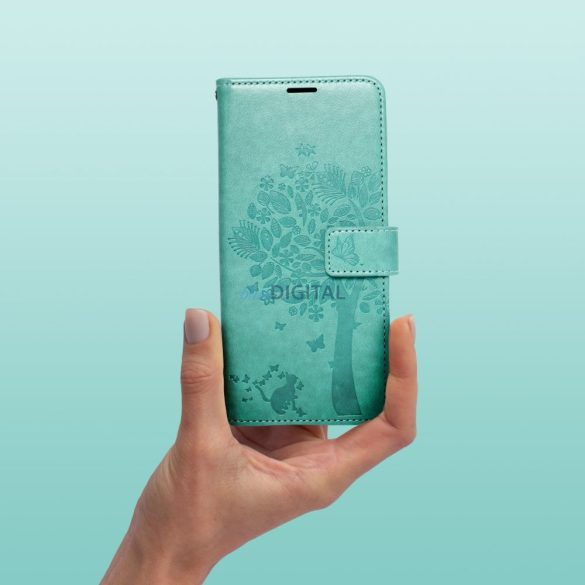 MEZZO Husă carte pentru SAMSUNG A25 copac verde