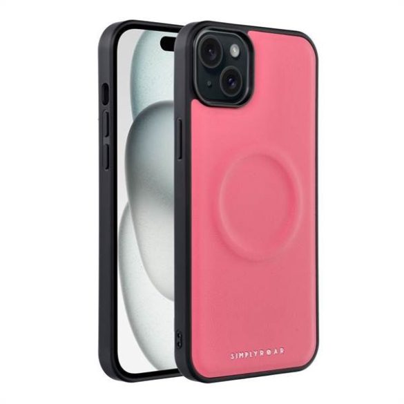 Husa Roar Mag Morning - pentru iPhone 14 Plus, roz aprins