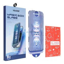   6D Pro Veason Easy-Install Glass - pentru Iphone 14 Pro negru