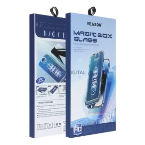 Sticla 6D Pro Veason Easy-Install - pentru Iphone 12 Pro Max negru
