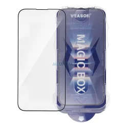  Sticla 6D Pro Veason Easy-Install - pentru Iphone 13 Pro Max / 14 Plus negru