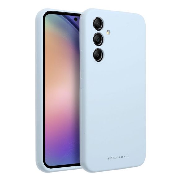 Husă Roar Cloud-Skin - pentru Samsung Galaxy A54 5G Albastru deschis