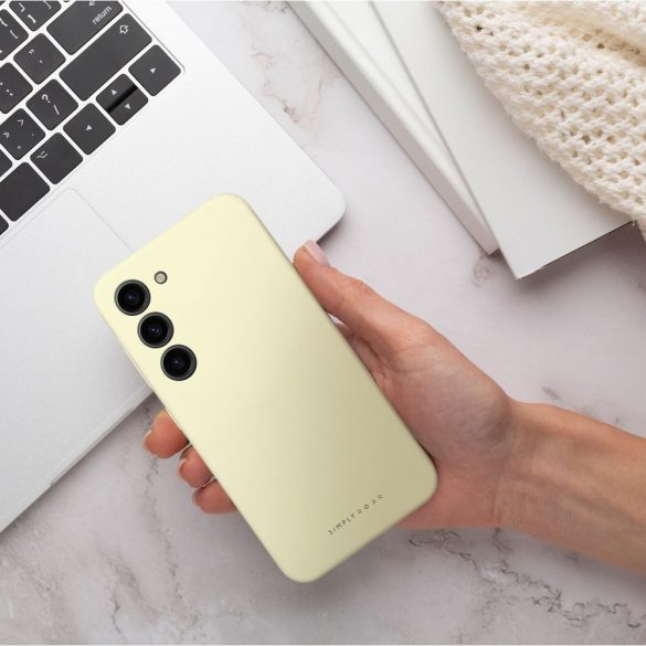 Husă Roar Cloud-Skin - pentru Samsung Galaxy A34 5G Galben deschis