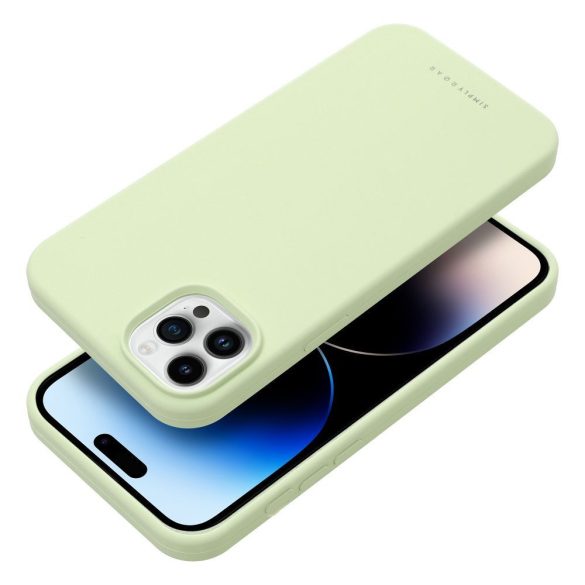 Husa Roar Cloud-Skin - pentru iPhone 12 Pro Max Verde deschis