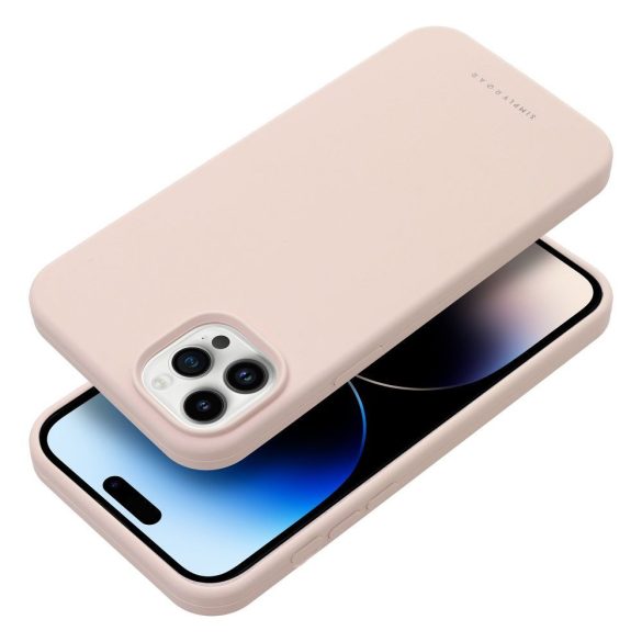 Husă Roar Cloud-Skin - pentru iPhone 12 Pro Max Roz deschis