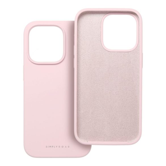 Husă Roar Cloud-Skin - pentru iPhone 12 Pro Max Roz deschis