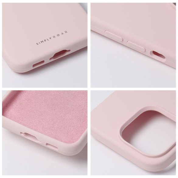 Husă Roar Cloud-Skin - pentru iPhone 12 Pro Max Roz deschis