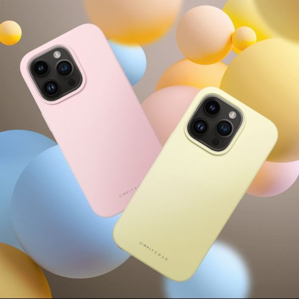 Husă Roar Cloud-Skin - pentru iPhone 12 Pro Max Roz deschis