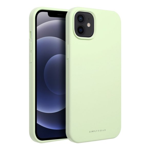 Husă Roar Cloud-Skin - pentru iPhone 12 Verde deschis