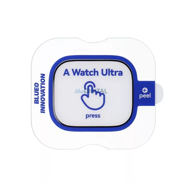 Sticla 5D Mr. Monkey - pentru Apple Watch Ultra / Ultra 2 negru (Strong HD)