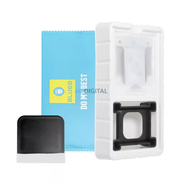 Sticla 5D Mr. Monkey - pentru Apple Watch SE / SE 2 40MM negru (Strong HD)