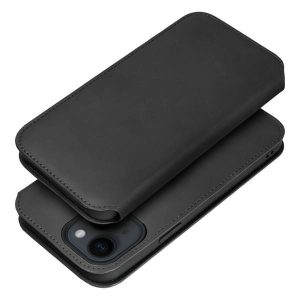 Cartea Dual Pocket pentru XIAOMI Redmi 13c negru