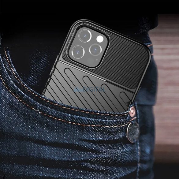 THUNDER Husă pentru SAMSUNG Galaxy A25 5G negru