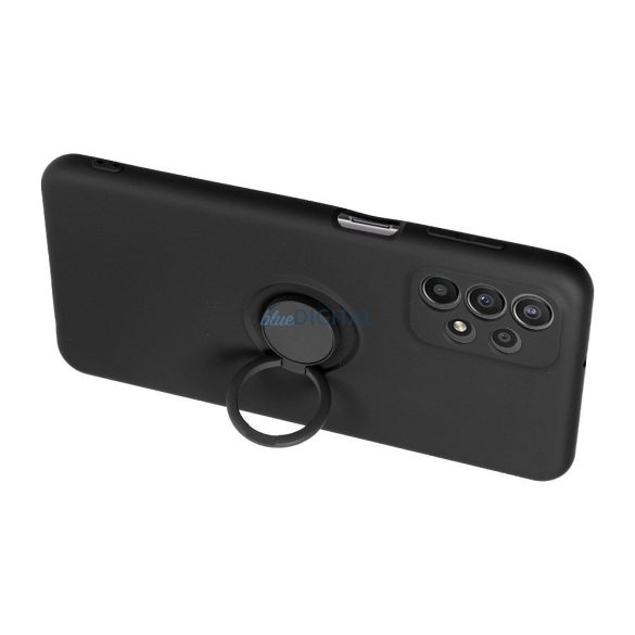Husa SILICONE RING pentru SAMSUNG Galaxy A15 5G neagra