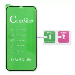   Sticlă ceramică 5D Full Glue - pentru Xiaomi Redmi 12 negru