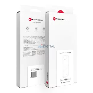 HUSĂ! - FORCELL F-PROTECT Husă subțire de lungă durată pentru IPHONE 15 PLUS transparentă
