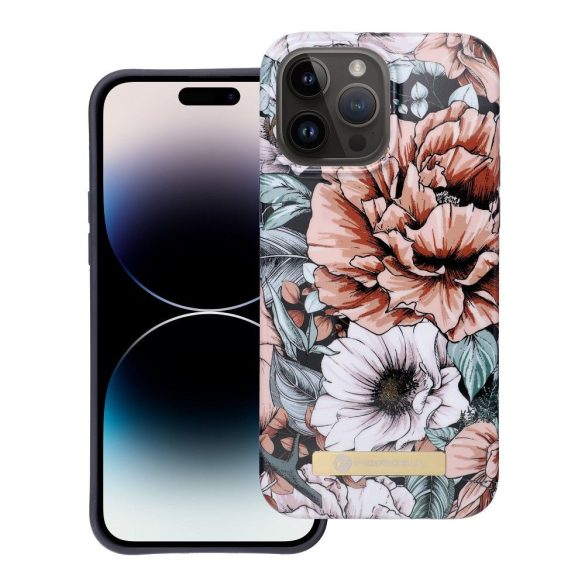 Husă FORCELL F-PROTECT Mirage compatibilă cu MagSafe pentru IPHONE 14 Pro Max bloom Bush