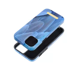   HUSĂ! - Husă FORCELL F-PROTECT Mirage compatibilă cu MagSafe pentru IPHONE 15 Plus pasăre albastră
