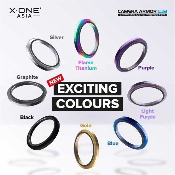 X-ONE Sapphire Camera Armor - pentru Samsung Galaxy S24 Ultra