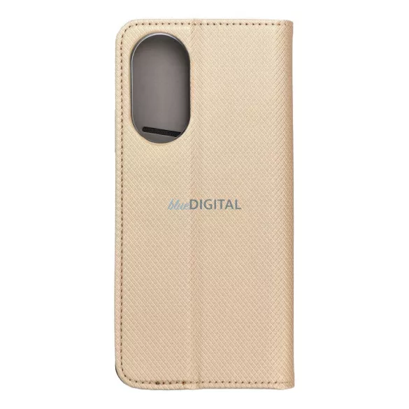 HUSĂ! - Cartea Smart Case pentru OPPO A58 gold