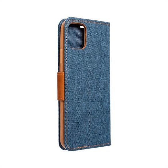 CANVAS husă carte pentru SAMSUNG A35 5G albastru marin
