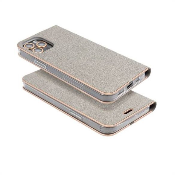 LUNA Book Gold pentru SAMSUNG A55 5G argintiu