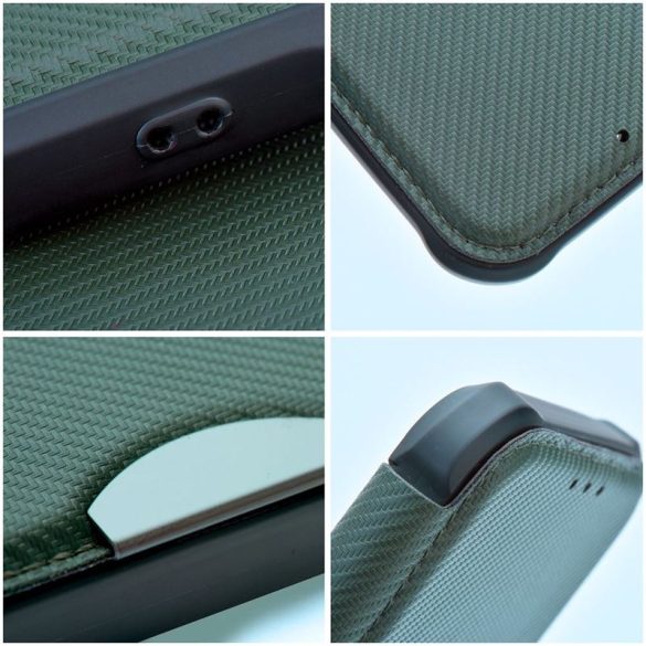 RAZOR Book pentru SAMSUNG A35 5G verde închis