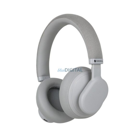 Căști cu fir FORCELL F-AUDIO ANC Touch Beat gri