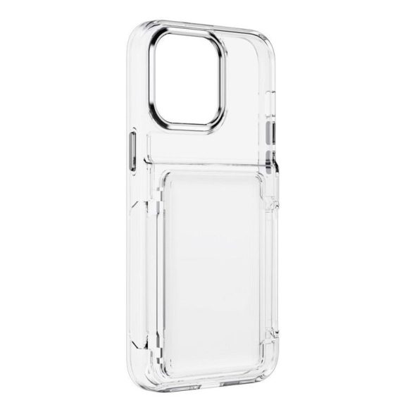 Husa de buzunar FORCELL F-PROTECT Crystal pentru IPHONE 15 Pro Max transparenta