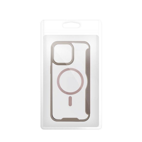 Husă SMART MAG Book compatibilă cu MagSafe pentru IPHONE 15 PRO MAX titan