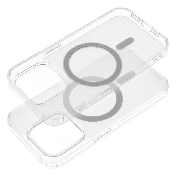 Husa FROST MAG COVER compatibilă cu MagSafe pentru IPHONE 12 Pro Max transparentă