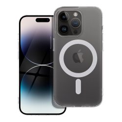   HUSĂ! - Husa FROST MAG COVER compatibilă cu MagSafe pentru IPHONE 14 Pro transparentă