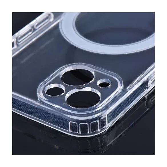 HUSĂ! - Carcasă Clear Mag Cover (MID) compatibilă cu MagSafe pentru IPHONE 12